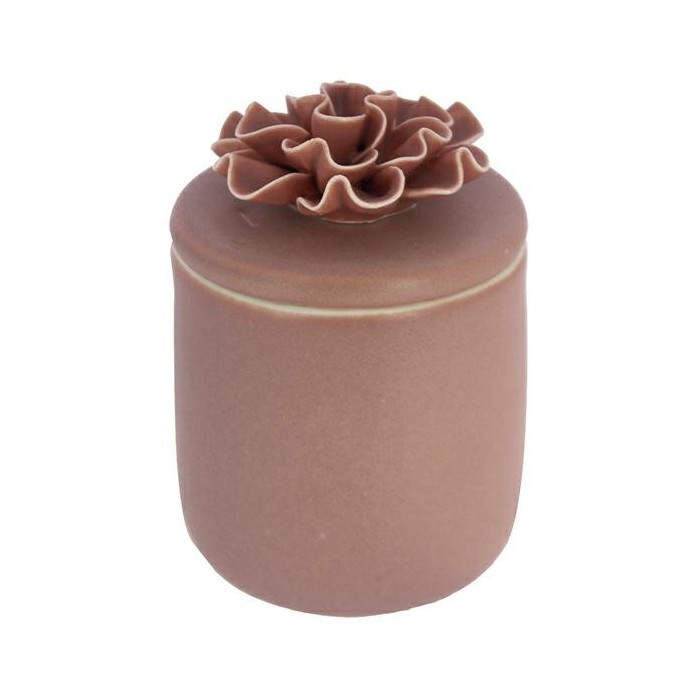 CANDELA ROSA ANTICO CTAPPO ORTENSIA CERAMICA SATIN 7X10